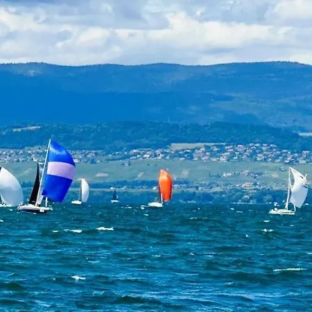 Maison Dans La Marina De Port Ripaille Avec Place De Bateau Pieds Dans L Eau * Thonon-les-Bains